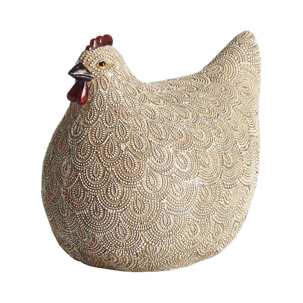 Tjusig Höna 20 x 15 x 17 Beige