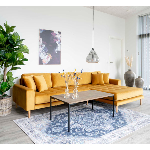 Lounge Soffa LIDO – Högerställd Senapsgul