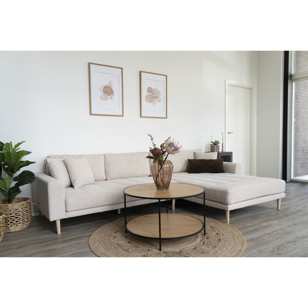Lounge Soffa LIDO – Högerställd Sand