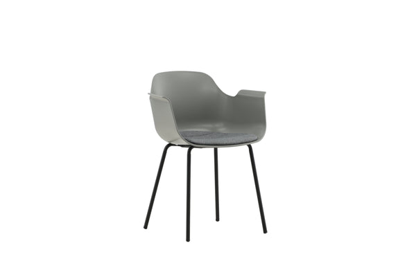 Matstolar COMFORT Plast 795x605x52cm Grå-2st