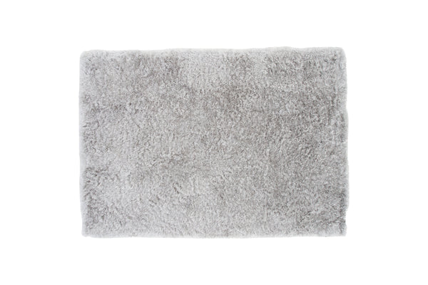 Rechteckiger Teppich NATTA Polyester 290x200cm-Silber