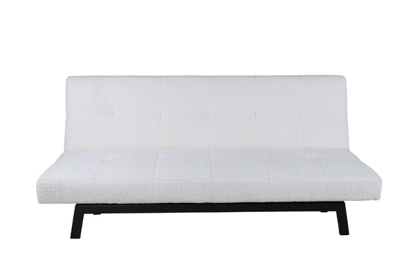 Sofa bed BODIL Teddy White