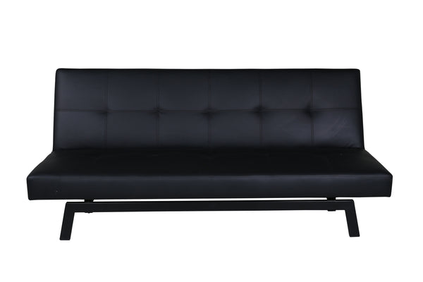 Bäddsoffa BODIL PU Svart