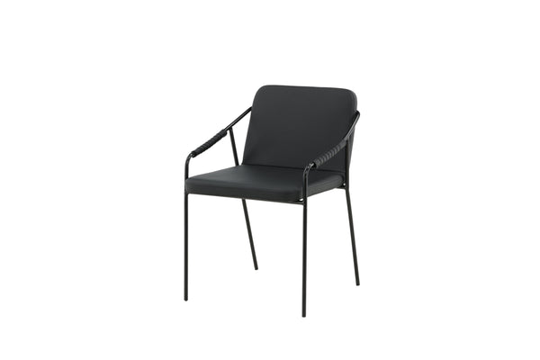 Matstolar TVIST PU 77x53x59cm Svart-2st