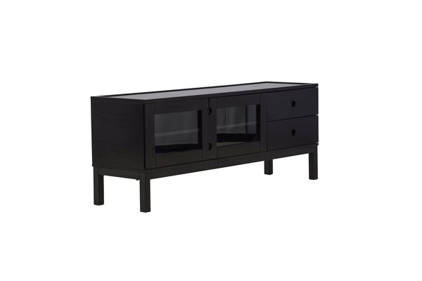 Byrå ALCOA MDF 150x,5 cm-Svart