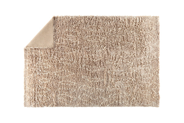 Rektangulär Matta LEIKO Ull 300x200 Beige