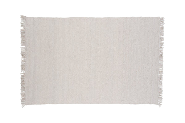 Rectangular rug BETINA Wool 230x160cm-White