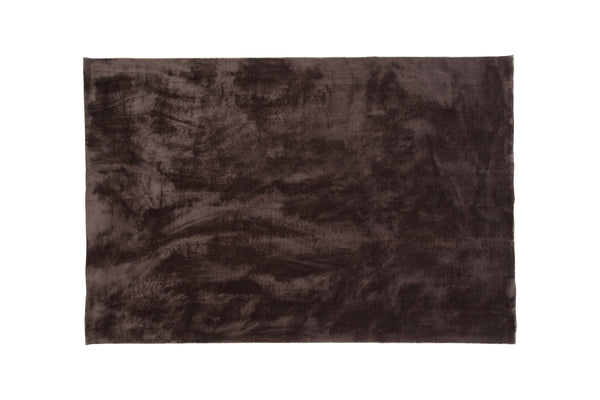 Rectangular rug BLANCA Polyester 300x200cm-Brown