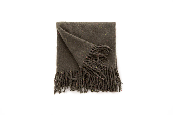 Throws TILLY Polyester 170x130cm-Dark grey