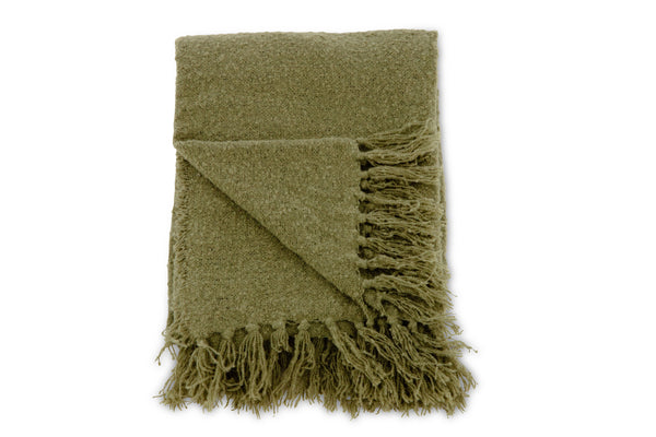 Plädar STANLY Polyester 170x130cm-Moss grön