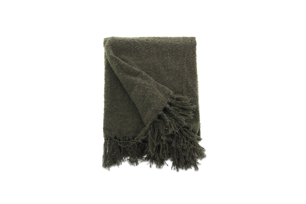 Plädar STANLY Polyester 170x130cm-Moss grön