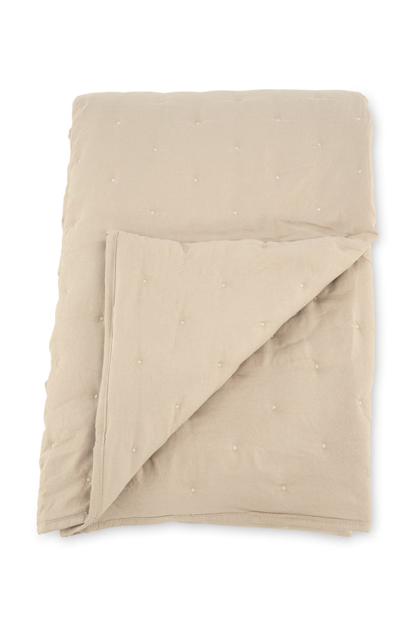 Överkast SALLY Polyester 150x250cm-Beige