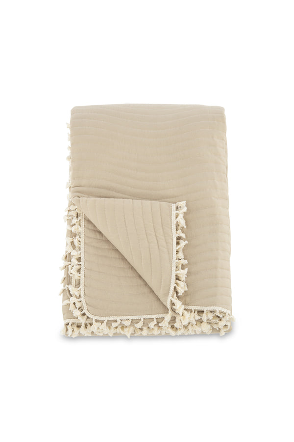 Överkast LIAS Polyester 260x260cm-Beige