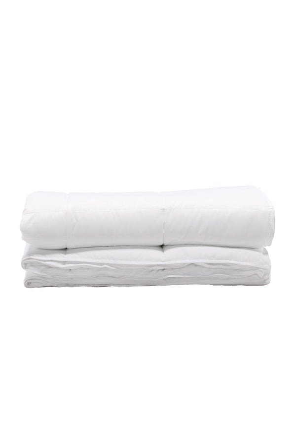 Täcke SELMA Polyester 200x150cm-Vit