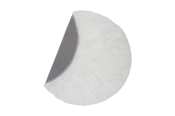 Round rug GRACE Polyester ⌀300-White