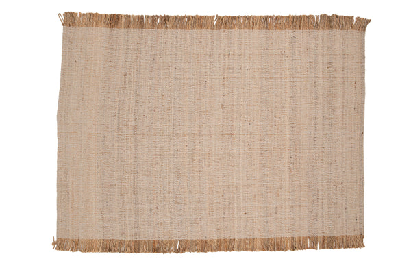 Rektangulär matta EMILIO Jute 230x180cm-Off-white