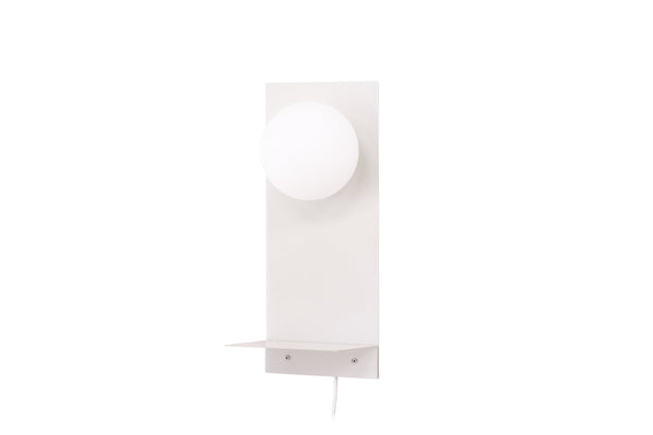 Vägglampa TROYES Järn E27-Ljusgrå