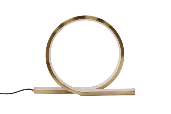 Bordslampa SAUNIER Aluminium LED-Guld