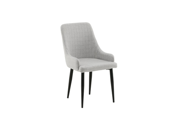 Matstolar PLAZA Polyester 86x49x58cm Grå-2st