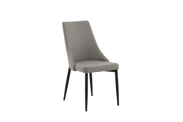 Matstolar LEONE Polyester 91x46.5x63cm Grå-2st