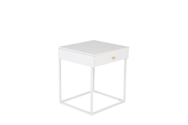 Sängbord BAKAL Stäl 41x43x50 Vit