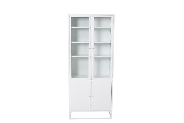 Skåp BAKAL Stål 80x190 cm-Vit