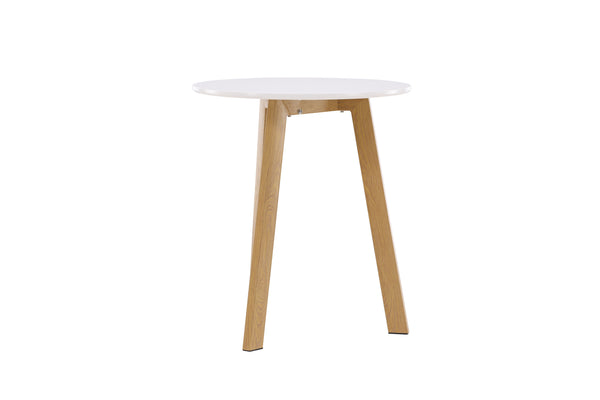 MATBORD LEONORA MDF ⌀65 cm-Vit