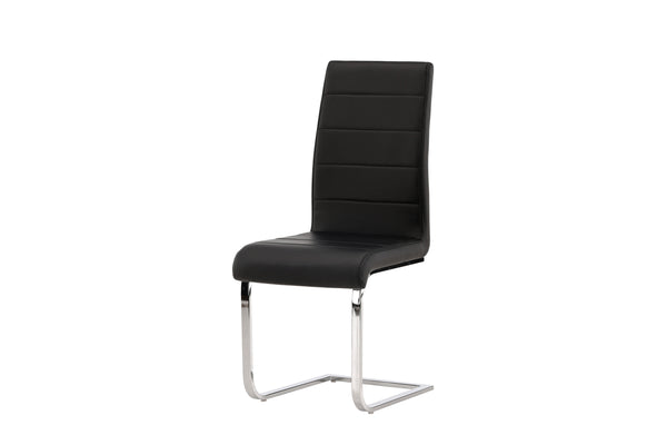 Matstolar TEMPO PU 102x44x48cm Svart-2st