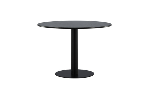 MATBORD ESTELLE Marble ⌀106 cm-Mörkgrå
