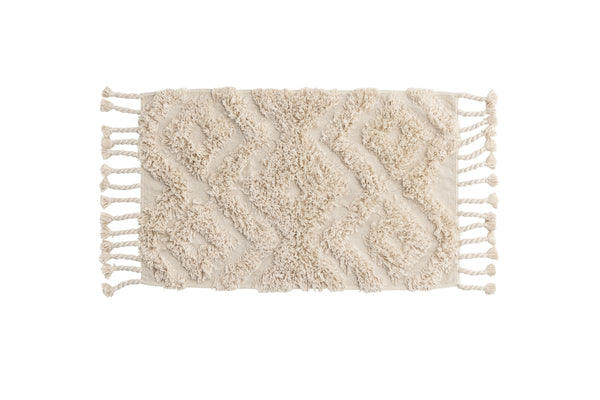 Badrumsmatta HILMA Bomull 50X80 Off-White