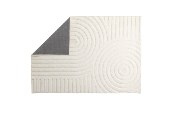 Matta NIKITA Polyester 230*160 Vit