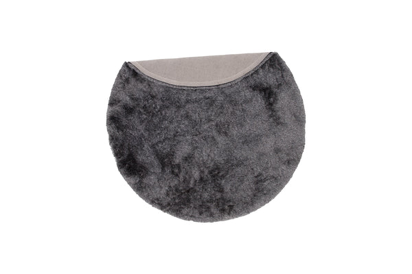 Round rug SHIVA Polyester ⌀200-Grey