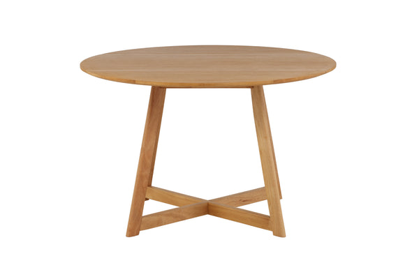 DINING TABLE YADIKON MDF ⌀120 cm-Brown