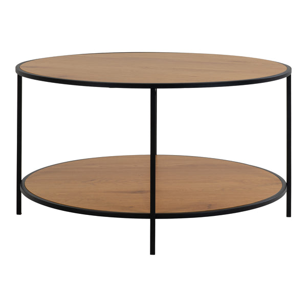 Soffbord VITA Stål Ø80x45 cm Natur