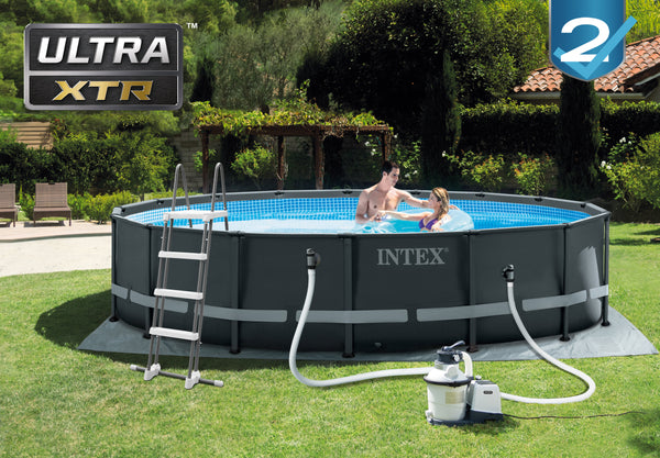 INTEX Ultra XTR Frame Simbassäng ⌀488 x 122 cm