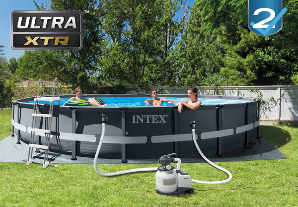 INTEX Ultra XTR Frame Simbassäng ⌀610 x 122 cm