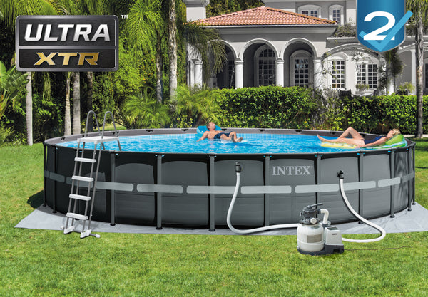 INTEX Ultra XTR Frame Simbassäng ⌀732 x 132 cm