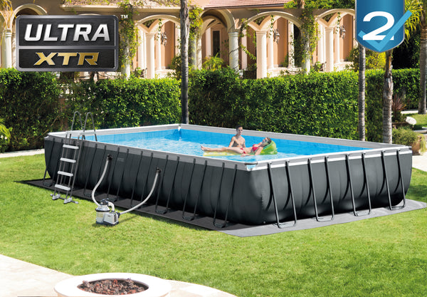 INTEX Ultra XTR Frame Simbassäng 975 x 488 x 132 cm