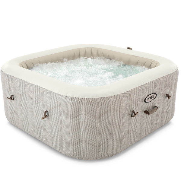 INTEX Uppblåsbart Spa | Chevron Deluxe för 4 personer