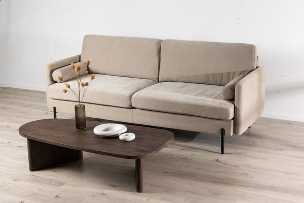 3-Sits Soffa ANTIBES Polyester Beige