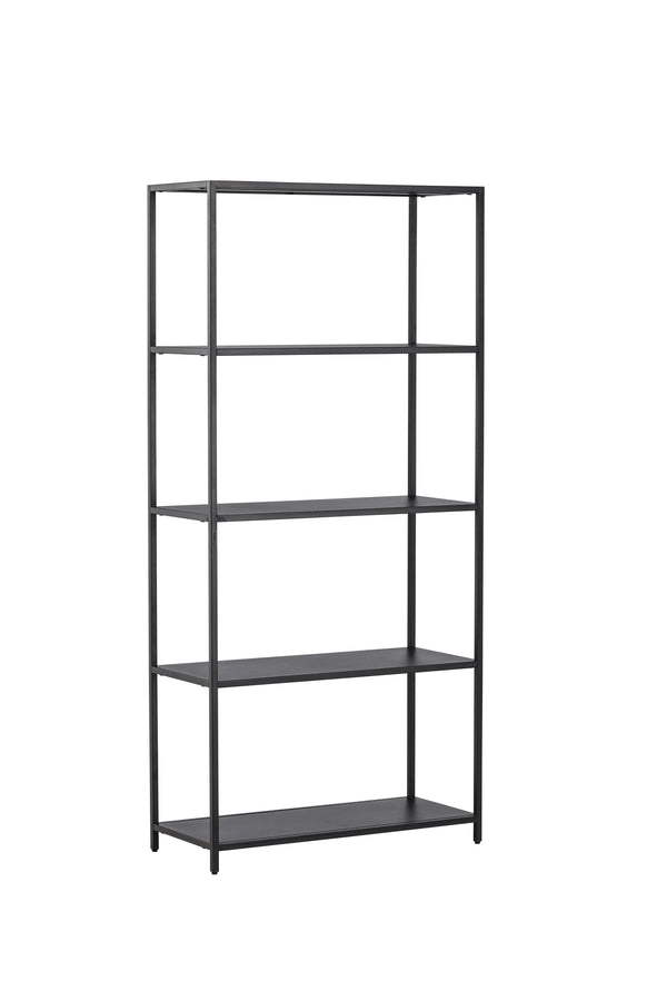 Hyllor MONTEVIDEO Stål 150*70 cm-Svart