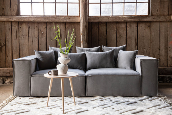 3-Sitzer-Sofa GILLHOLMEN Leinengrau