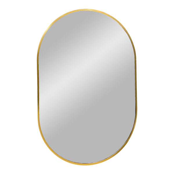 Mirror MADRID Aluminum 50x80-Brass