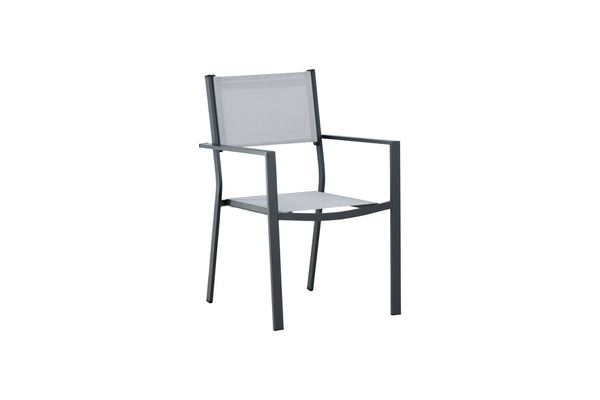 COPACABANA Dining chairs 2 pcs Grey