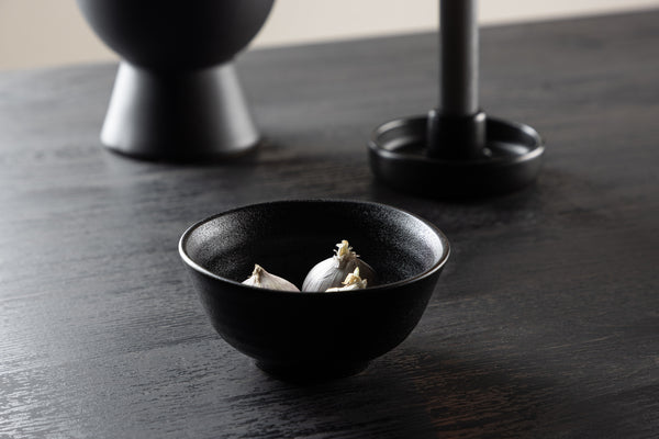 Bowls WABI SABI Strengthen porcelain ⌀12 2pcs Black