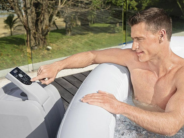 LAY-Z Spa Ibiza Bestway AirJet Uppblåsbar Jacuzzi 4-6 Personer