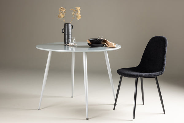 Matbord PLAZA MDF Φ100*75 Grå