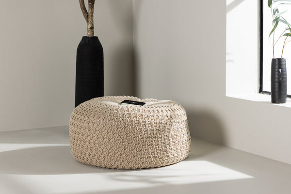 Puff SAM 2st ⌀45 Beige