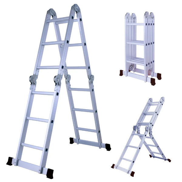 Multiorienterbar Hopfällbar Stege HERZBERG Aluminium