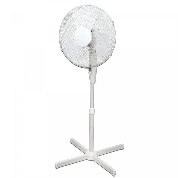 Bodenventilator Ø 40 WLSF 100° Oszillation Weiß